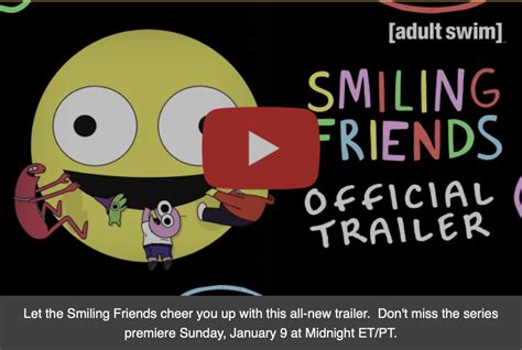 Smiling Friends Delivers Happiness To Adult Swim Fans This Winter