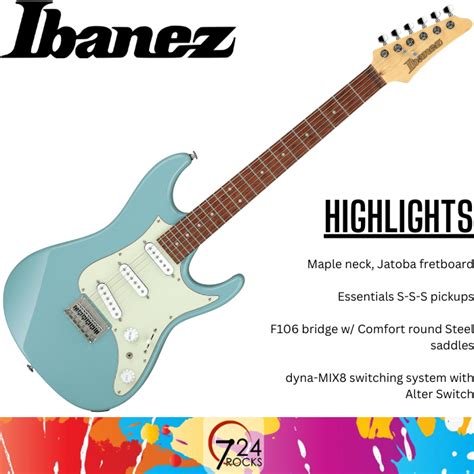 Ibanez Guitar Ibanez Azes Prb Azes Standard Series Electric Guitar