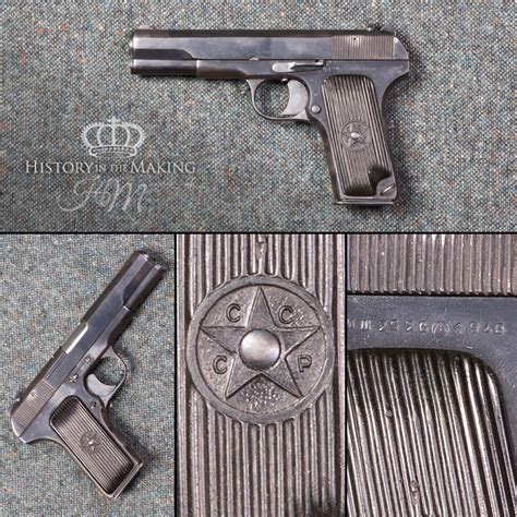 Russian Tt33 Automatic Pistol 9mm Cal Live Firing History In The Making