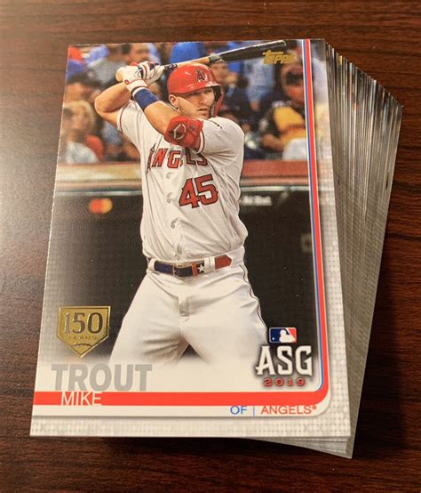 2019 Topps Update 150 Years Parallel Lot Of 43 All Different No Dupes