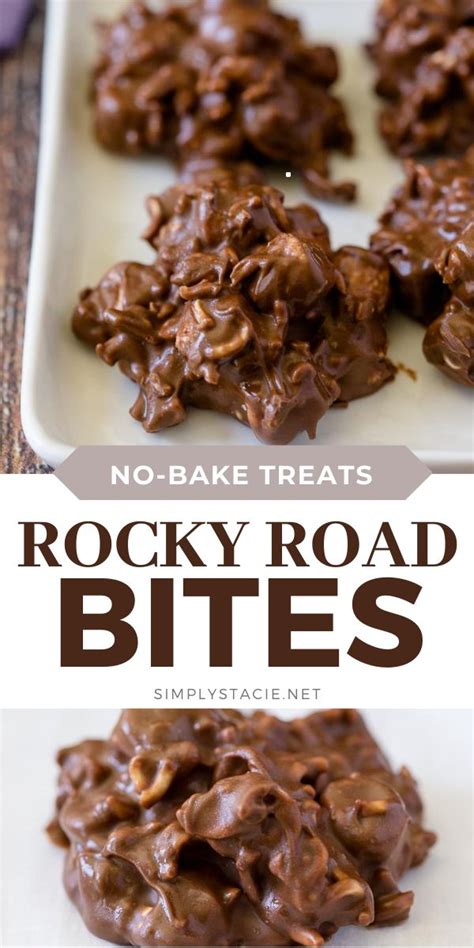 No Bake Rocky Road Bites Recipe