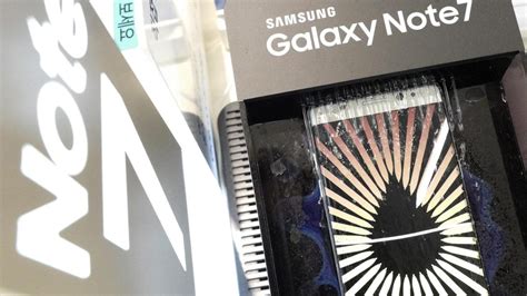 Brennende Geräte Samsung Kunden Sollen Galaxy Note 7 Ausschalten Welt