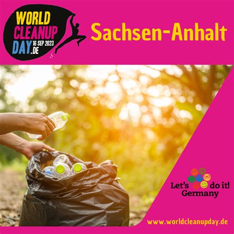 Dessau Roßlau räumt auf Sachsen Anhalt World Cleanup Day 20 Sep