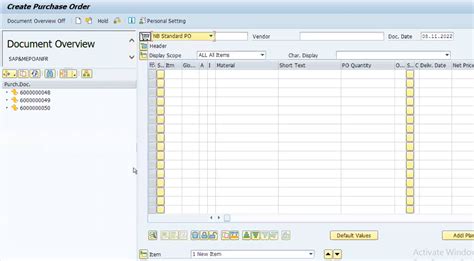 How To Create A Purchase Order PO SAP S 4 HANA Manage Adora