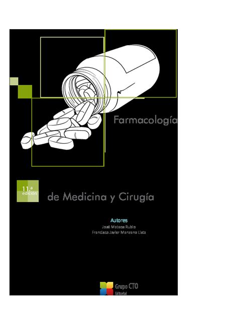 Farmacología Manual CTO de Medicina y Cirugía PDFCOFFEE