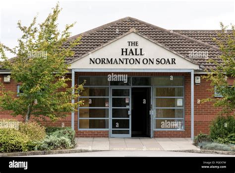 The Village Hall Normanton On Soar Nottinghamshire England Uk Stock