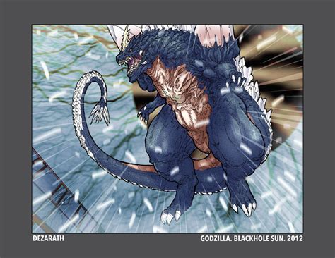 Godzilla Blackhole Sun 2012 By Dezarath On Deviantart