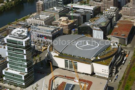 Berlin From Above Arena Mercedes Benz Arena On Friedrichshain Part Of