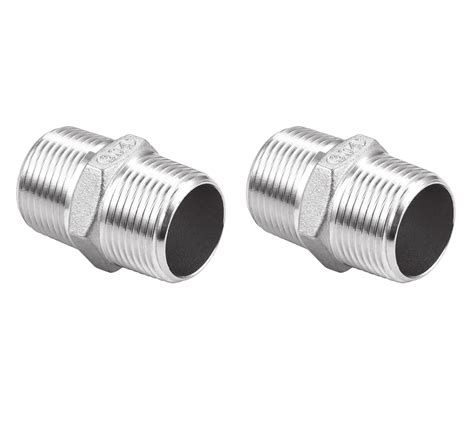 Buy Carvedexquisitely Stainless Steel Nipple Pipe Fittings Npt