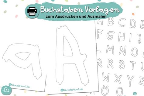 Buchstaben Vorlagen Zum Ausdrucken Wunderbuntde