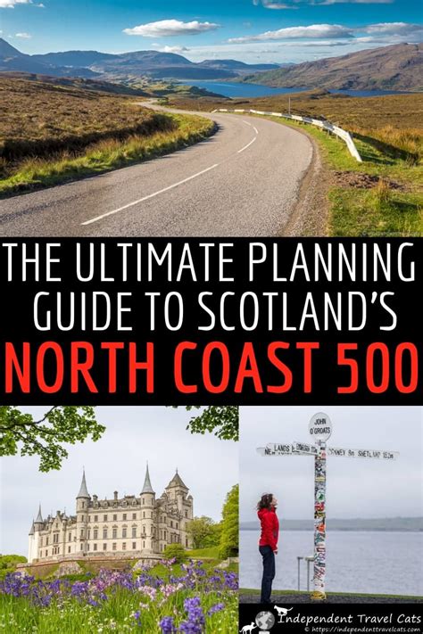 North Coast 500 A Comprehensive Road Trip Planning Guide Map