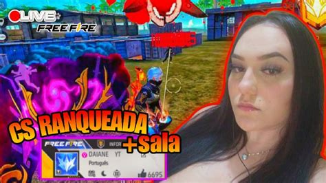 🔴 Free Fire Ao Vivo 🔴 Cs Ranqueado 🔴 Rumo Ao Elite 🔴 Daiane Yt Youtube