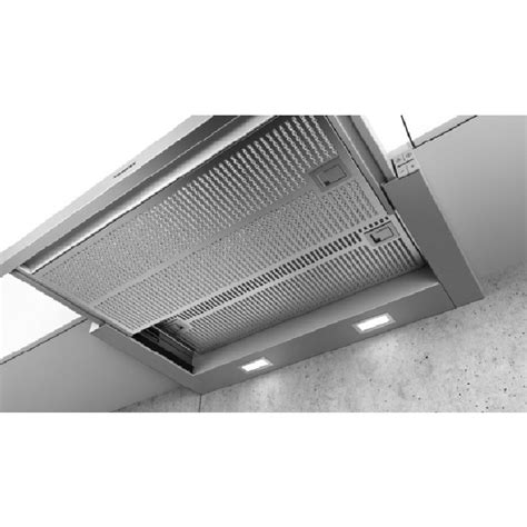 Siemens Iq300 Telescopic Cooker Hood 60 Cm Silver Metallic Hoods White