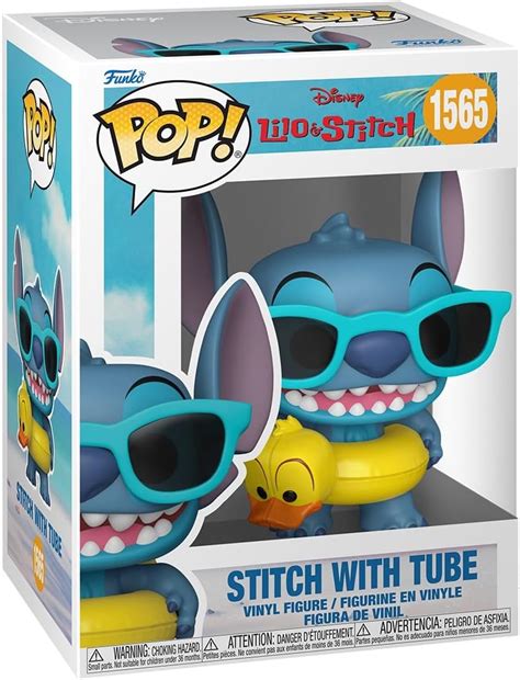 Funko Pop Lilo E Stitch - Boneco Funko Pop! Disney Lilo & Stitch - Stitch com Boia : Amazon.com ...