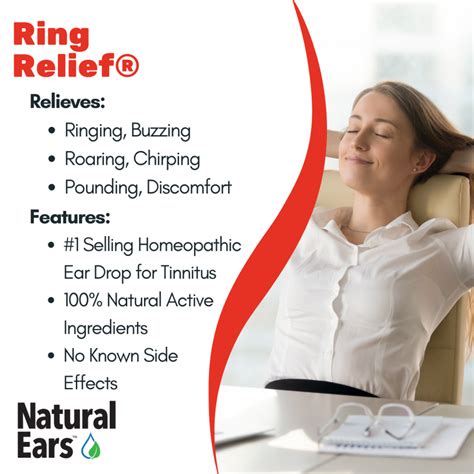 The Relief Products® Ring Relief® Ear Drops