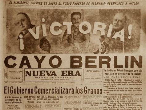 Fin de la Segunda Guerra Mundial Rendición de Alemania el 7 de mayo de