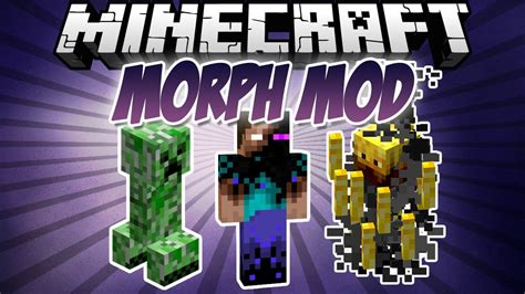 Minecraft Morphing Mod 1710172 Install Guide Included Youtube