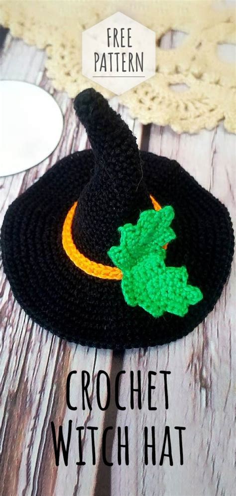 Crochet Witch Hat Free Pattern