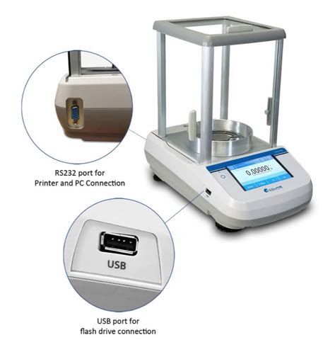 Accuris Analytical Balance 220g X 00001g Color Touch Screen W3102a 220