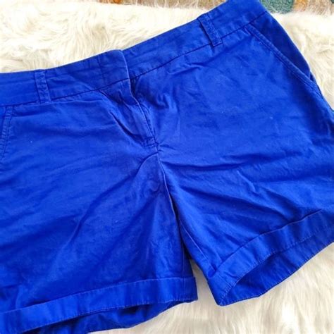 J Crew Shorts J Crew Chino Broken In Label Bluebell Blue Shorts