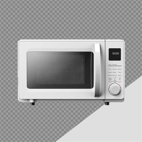 Premium PSD Microwave Oven Png Isolated On Transparent Background