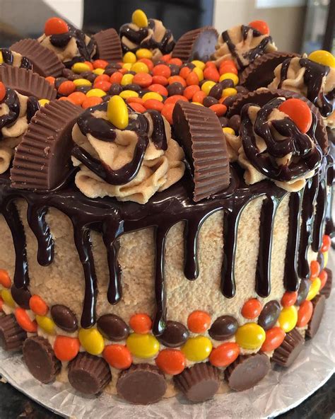 Homemade Chocolate Peanut Butter Reeses Cake Rfood