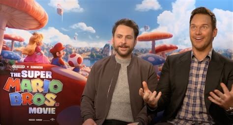 Interview With Super Mario Stars Chris Pratt And Charlie Day