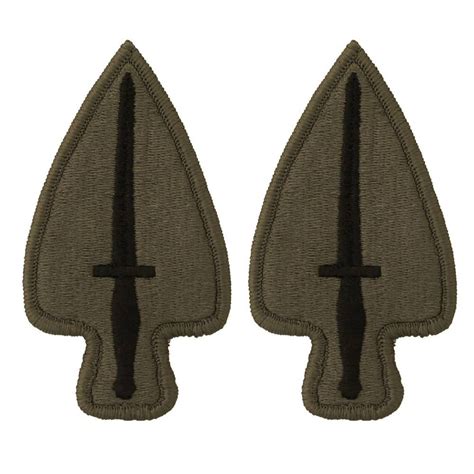 Army Special Operations Command Ocp Patch With Hook Fastener Pair Bradleys Surplus