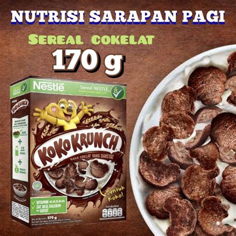 Jual Nestle Koko Krunch G Sereal Cokelat Sarapan Sehat Bernutrisi