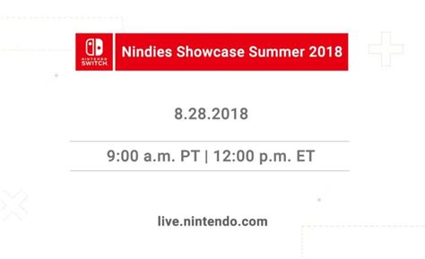 Nintendo Announces Another Nindies Showcase Direct For Next Week