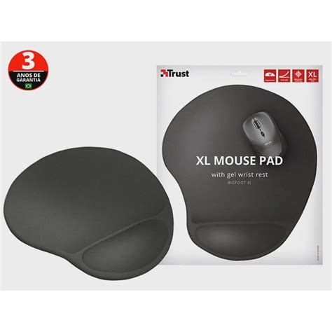 Mouse Pad Trust 113748 0 23728 Bigfoot Xl Ergonomico Apoio Em Gel