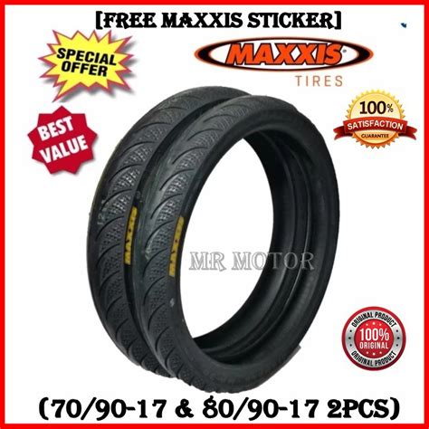 Tayar Tyre Maxxis Diamond Ma 3dn 7090 17 And 8090 17 Tubeless 2pcs