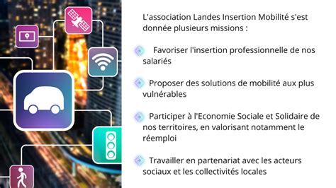 Lassociation Landes Insertion Mobilité