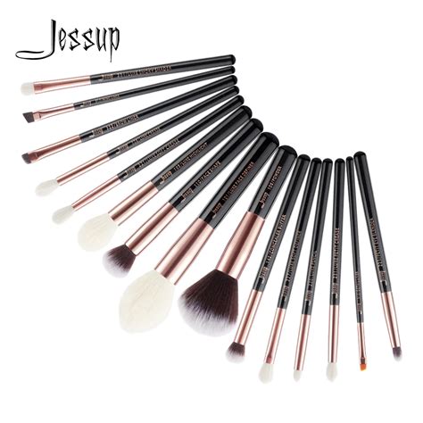 Jessup Beauty 15pcs Cosmetics Makeup Brushes Set Dropshipping Pinceaux Maquillage Foundation