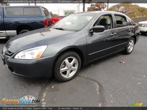 2005 Honda Accord Ex L Sedan Graphite Pearl Gray Photo 1