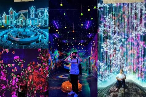 Liburan Ala Dunia Disneyland Di Milenial Glow Garden Objek Wisata