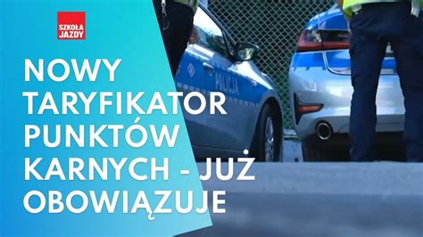 Nowy taryfikator punktów karnych już obowiązuje Fakty OSK YouTube