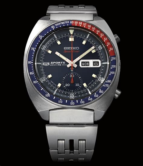 Seiko Prospex Speedtimer Mechanical Chronograph Inspirowany Pepsi