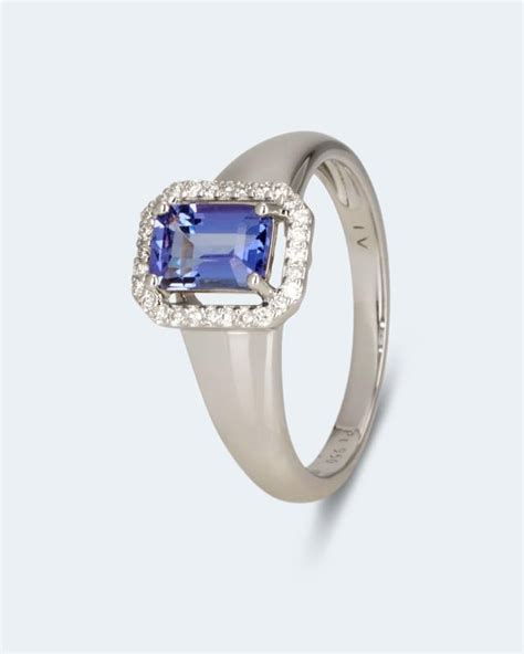 Harry Ivens Ring Mit Tansanit Und Diamant Bei Hse De