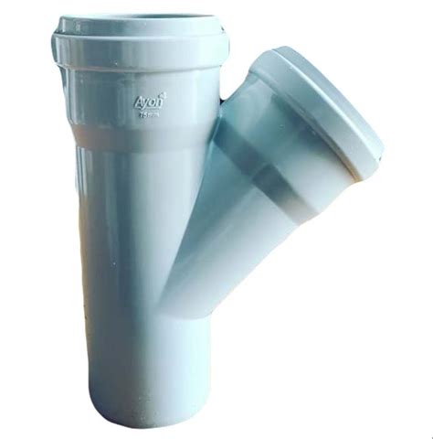 Ayon 75mm PVC SWR Single Y 110 MM Fitting Drainage At Rs 170 Piece In