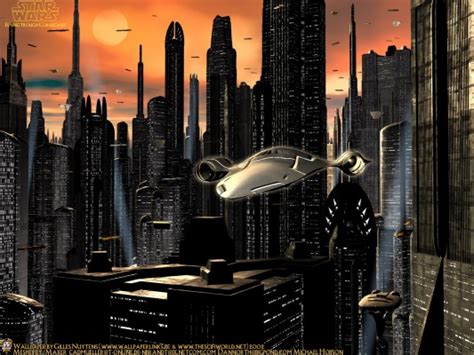 Coruscant Skyline Wallpaper