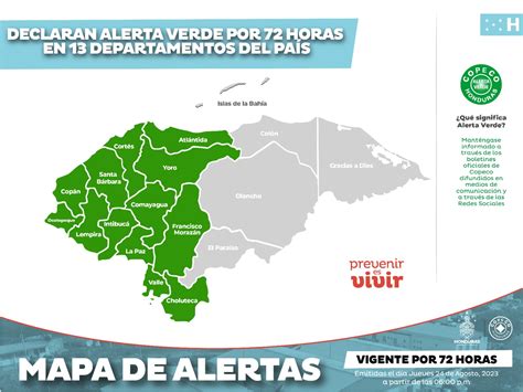 Por Lluvias Declaran Alerta Verde En Departamentos De Honduras Hch Tv