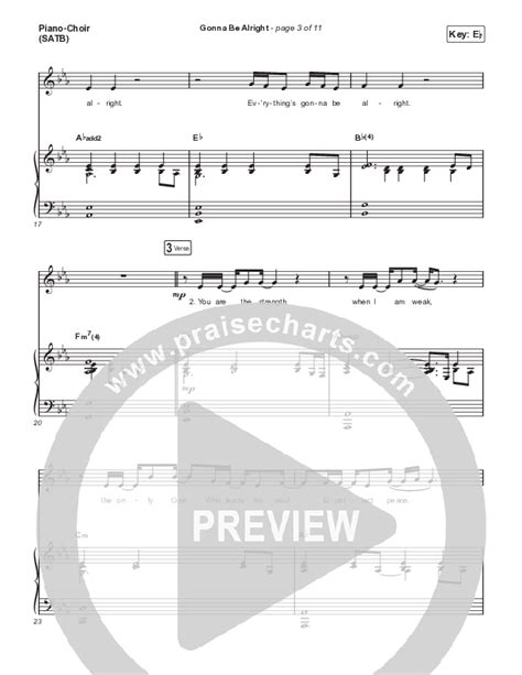 Gonna Be Alright Sheet Music PDF Ryan Ellis PraiseCharts