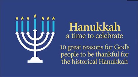 10 Reasons For Christians To Celebrate Hanukkah Youtube