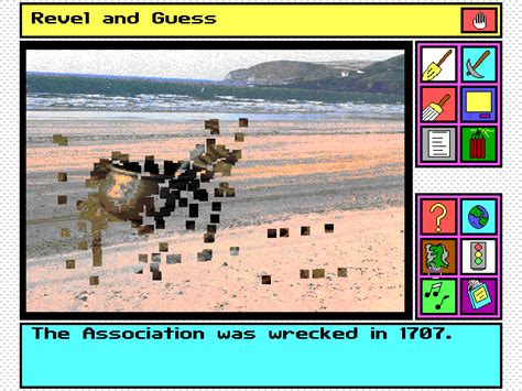 Screenshot Of Digging For Buried Treasure Dos 1994 Mobygames