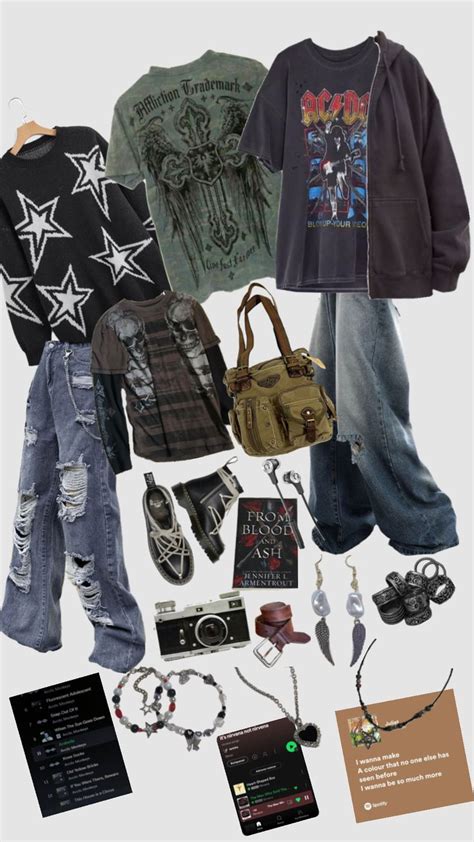 Baggy Grunge Outfit Ideas