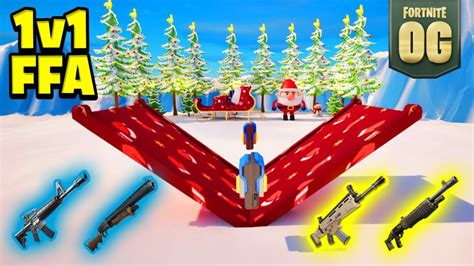 Christmas 1v1 Ffa 🎅🏼 [ Play Epicplay ] Fortnite Creative Map Code