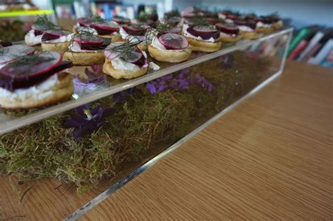 Canapés — Beetroot and Chocolate