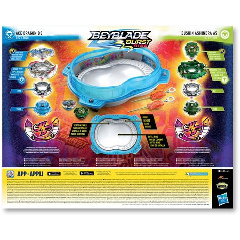 Beyblade Burst Rise Hypersphere Vertical Drop Battle Set Big W