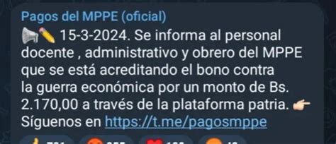 Pago Bono De Guerra Econ Mica Cobra Hoy El Nuevo Monto De Marzo